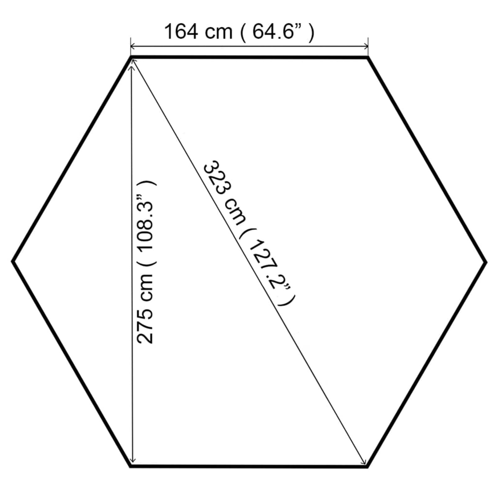 Gazebo da Giardino 323x275x265 cm Bianco 180 g/m²,Protezione UV,Gazebo,Gazebo da Giardino,Gazebo Esterno Resistente-312233