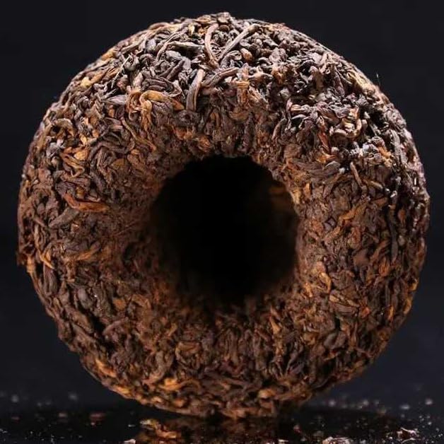 Thé Pu-erh Ripe Jinma Biji 1980 rituel de dégustation et détente Tuocha 3x100g