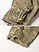 AKARMY Men's Camo Cargo Shorts Outdoor Multi-Pocket Cotton Casual Shorts with No Belt 8062 C34 Retro Camo Thin 38
