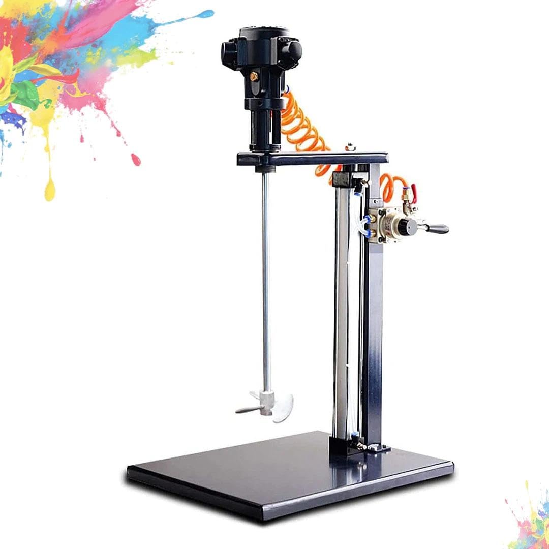 Agitatore Pneumatico Miscelatore Elettrico 5 Galloni 20L Acciaio Inox Mixer Macchina Agitazione Aria Vernice Industriale Betoniera