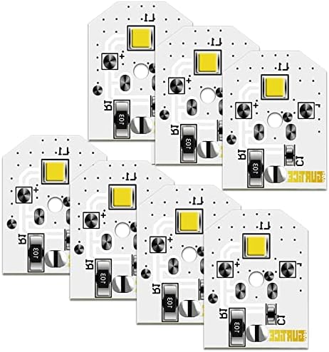 New Upgraded 7 Pack WR55X11132 WR55X25754 LED Light for GE Refrigerator Replace WR55X30602 WR55X26486 PS4704284 3033142 EAP12172918 AP6261806 image 2
