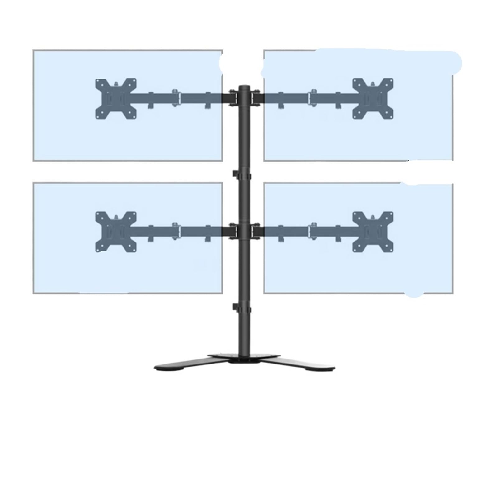 Ikpgbzxm One Color Monitor Stand Extension Clamp For Dual Screens(T044)