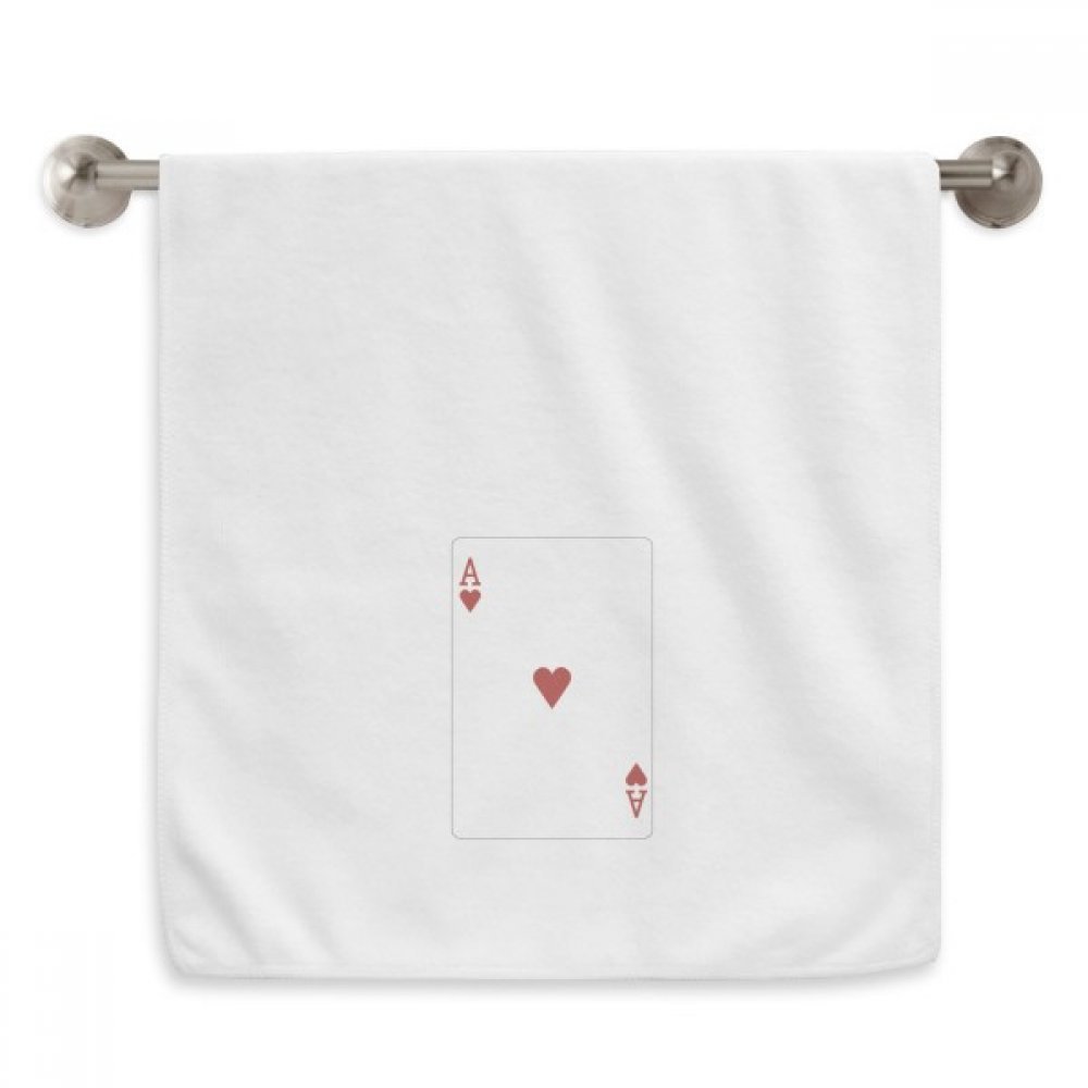 Serviettes moelleuses à motif cartes diadème 13x29 pouces