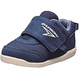 [シュンソク] ベビーシューズ スニーカー 幅広 軽量 足育 12~15cm 男の子 女の子 SJB 0990 ネイビー 14.0 cm