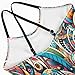 Fashion Seamless Pattern Girls One-Piece Swimsuit Beach Bathing Suit