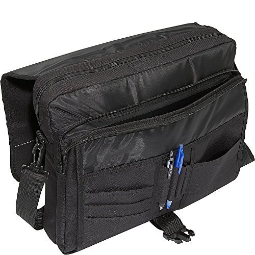 Targus Laptop Carrying Case for 15.6-Inch Laptops Messenger Slim Case for Men and Women, Bags for HP, Microsoft, Dell, Lenovo, Apple, Black (TCM004US)4