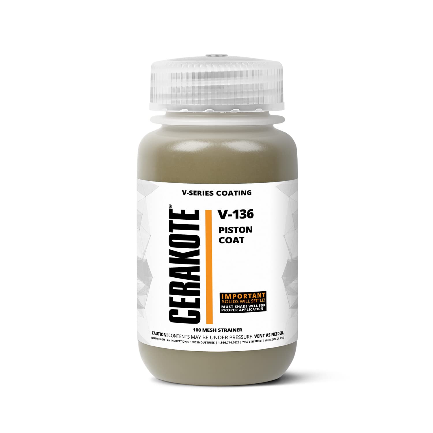 CERAKOTE® (OVEN CURE V-Series- PISTON COAT 4OZ|V-136T|-Ceramic