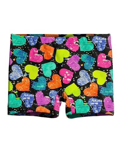 Image of City Threads Girls Swim Shorts, UPF 50+ Swim Pants for Girls, Made in USA Swimsuit Shorts