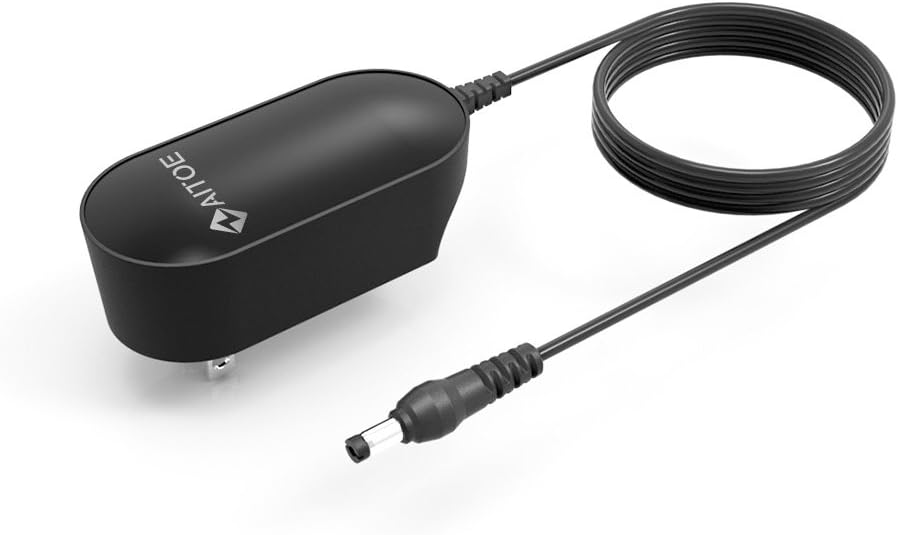 ZAITOE (6.5ft Long Cable) AC/DC Power Adapter Charger for Boss PSA100 PSA120 PSA230 PSA240 Archer