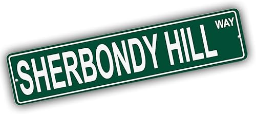 Vista 112 de Ohio Mountains Pick Your Mountain Compatible/repuesto para Ballards Hill United States Mountain Aluminio Metal Tin Street Sign Style decoración