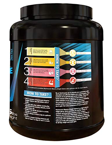 NUTRIMUSCLE-MASSIVE-WEIGHT-GAINER-25-LBS-1134-KGS-CHOCO-LATTE-FLAVOUR-FOR-MUSCLE-AND-MASS-GAIN-MADE-IN-INDIA NUTRIMUSCLE MASSIVE WEIGHT GAINER - 2.5 LBS - 1.134 KGS - CHOCO LATTE FLAVOUR - FOR MUSCLE AND MASS GAIN - MADE IN INDIA