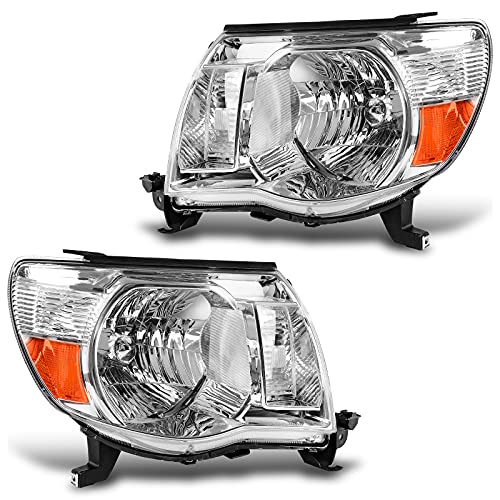 DWVO Headlight Assembly Compatible with 2005 2006 2007 2008 2009 2010 2011 Tacoma Pickup Truck OE...