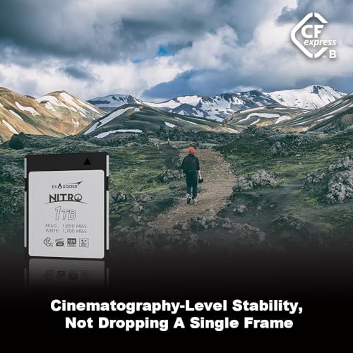Ficha técnica Exascend Tarjeta Nitro CFexpress Tipo B 512 GB - Fernando Cortés