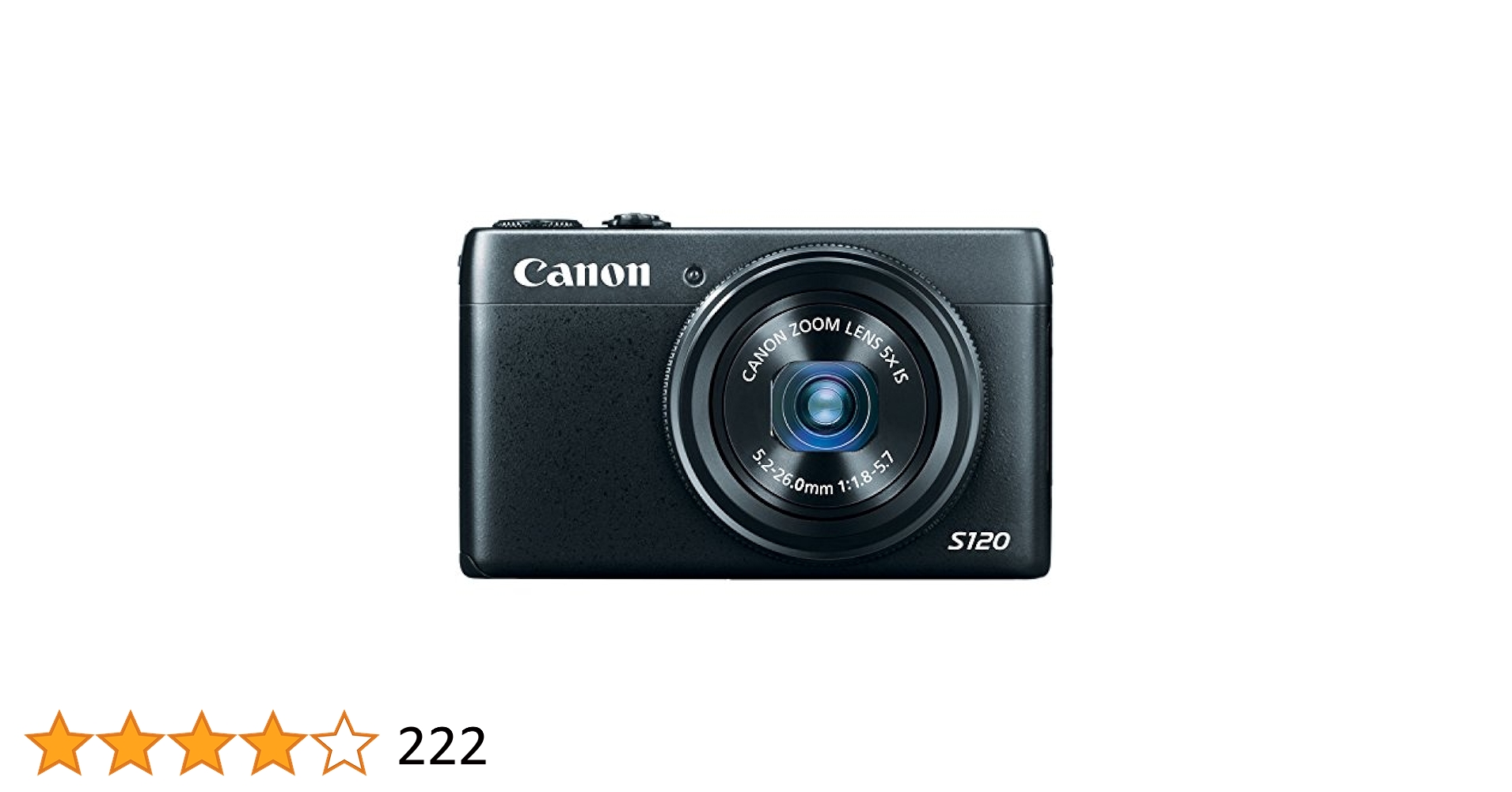 Amazon Canada: Canon PowerShot S120 12.1Digital Camera with
