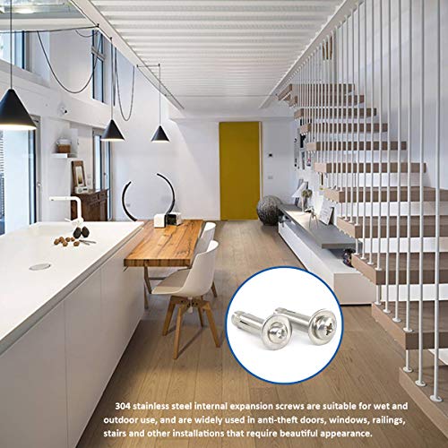 SENDILI Bulloni a Vite di Espansione M6 - Acciaio