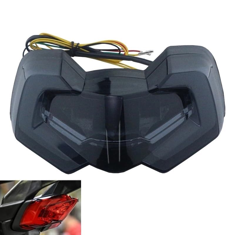 Multistrada V4 luz trasera para solucionar fallos de visibilidad en intermitentes 3