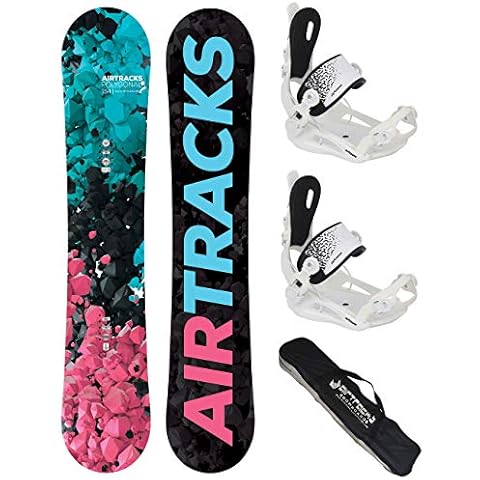 Airtracks Damen Snowboard Set - Board Polygonal 148 Cover