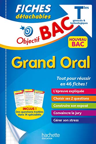 Télécharger Objectif Bac - Fiches Le Grand oral du Bac PDF Ebook En Ligne