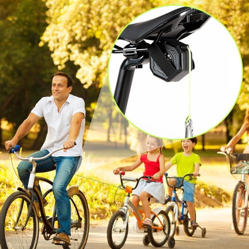 Sistema de remolque para bicicletas de montaña con muelle de acero 2