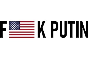 Take a Stand Against Injustice with Our 'Fuck Putin' Bumper Sticker