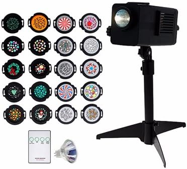 Mr. Christmas Lightshow Projector with Motion and 20 Discs