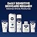 NIVEA MEN Sensitive Skin Care Set for Men, Face Wash, 5 Fl Oz + Body Wash, 16.9 Fl Oz + Shave Gel, 7 Oz + Soothing Post Shave Balm, 3.3 Fl Oz + Face Lotion SPF 15, 2.5 Fl Oz