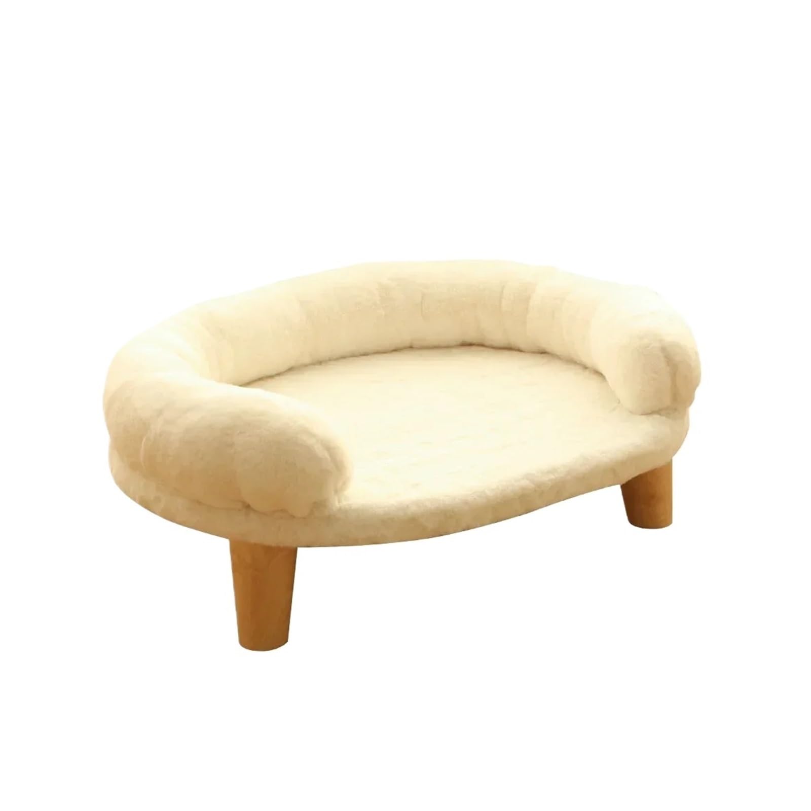 Canapé-lit doux pour chat contre le stress et panier chaud en peluche