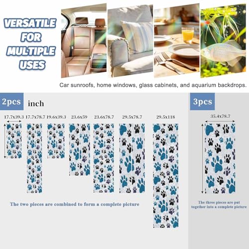 Película decorativa para ventana tamaño 29.5x78.7 pulgadas miniatura 5