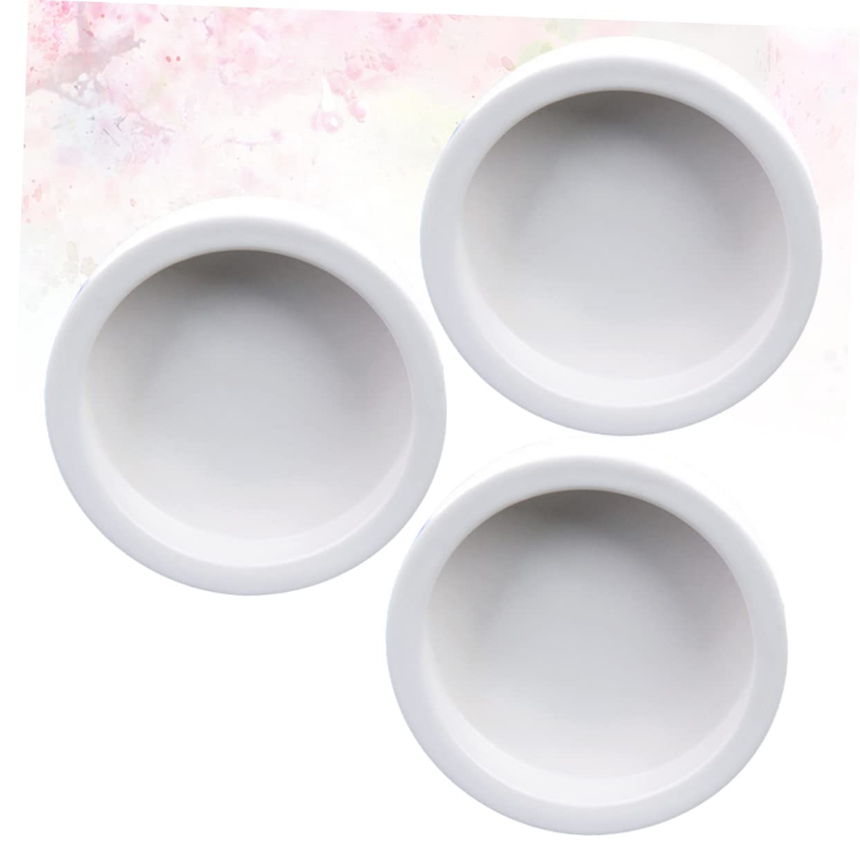 DOITOOL 9pezzi Ciotole Ceramiche per Rettili da Pz Antiscivolo Piccole e Rotonde per Cibo Lucertole e Altri Animali Reptili Facili da Pulire e Stabili