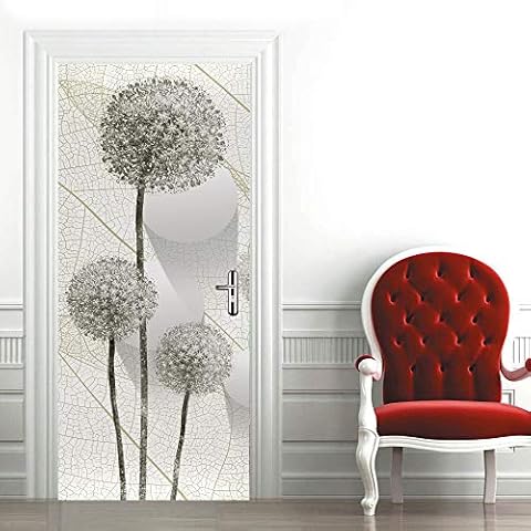 MUMOHO Retro Library Door Sticker Cover