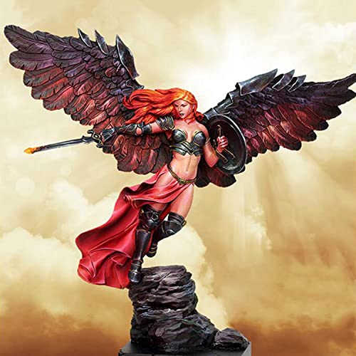 Figura modelo kit guerrera antigua 1:24 resina