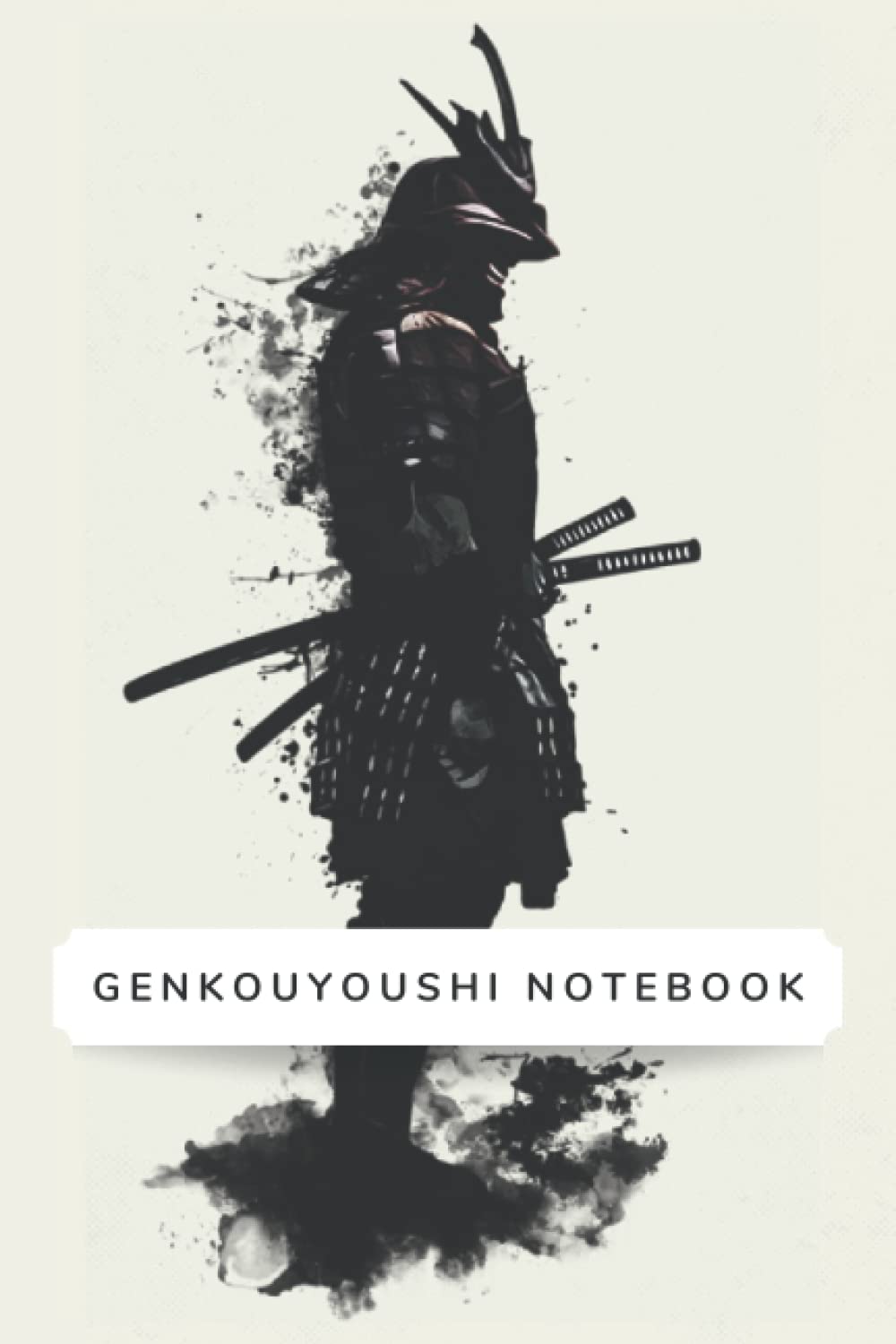 Traditional Genkouyoushi Notebook: Japanese Writing Grids, 6x9" (15,23 x 22,86cm), 120 Pages, 10x22 Cells Per Page