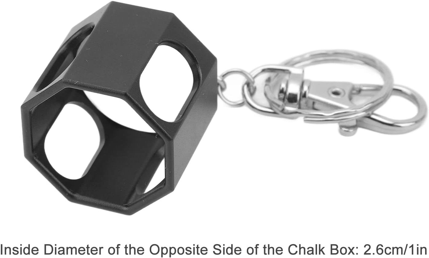 Pool Cue Chalk Holder, Black Billiards Snooker Pool Cue Chalk Holder, Cue Tip Chalk Holder, Aluminium Alloy, Portable, Practical, Accessory for Billiard Cues