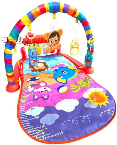 Tapete Ginásio De Atividades Play Piano Kidino Confortável Tapete...