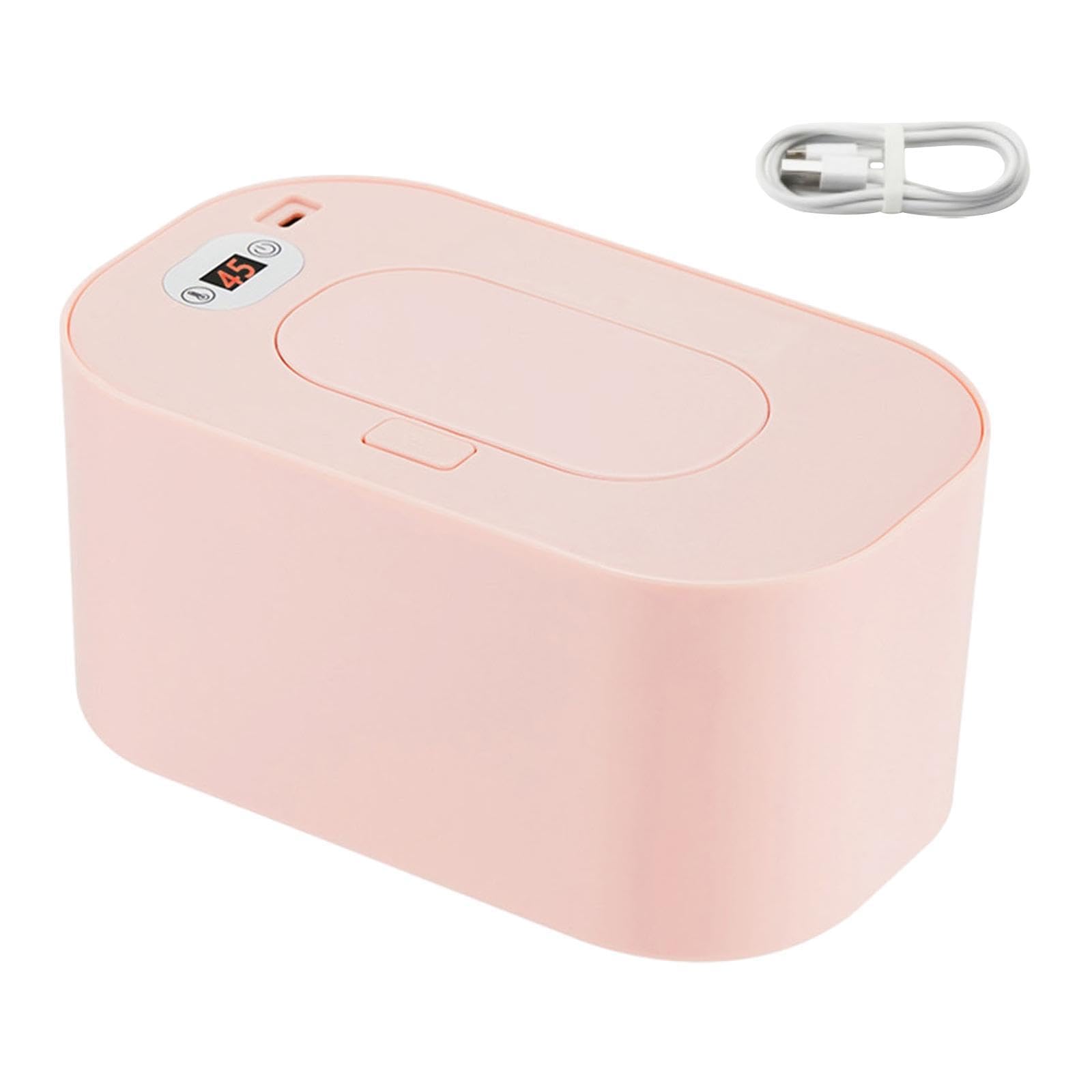Chauffe-lingettes Humides avec Contrôle Intelligent de La Température. Distributeur de Lingettes Humides. Chauffe-lingettes Humides, Présentoir Pink Tem
