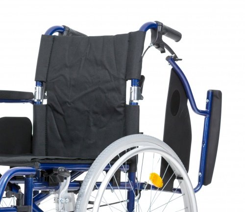 Leichtgewichtrollstuhl Bison 2 Blue - Sitzbreite 51 cm