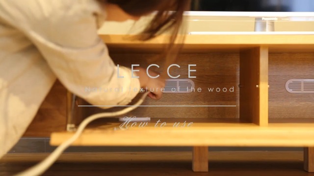 Amazon.co.jp: 高野木工 LECCE レッチェ 180TVボード (透明ガラス