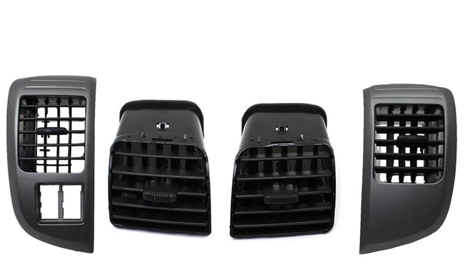 Qwqnxz One Color Dashboard Air Vent For Great For Wall Dashboard Air Outlet Conditioner Cool Warm A/C(4 Pc)