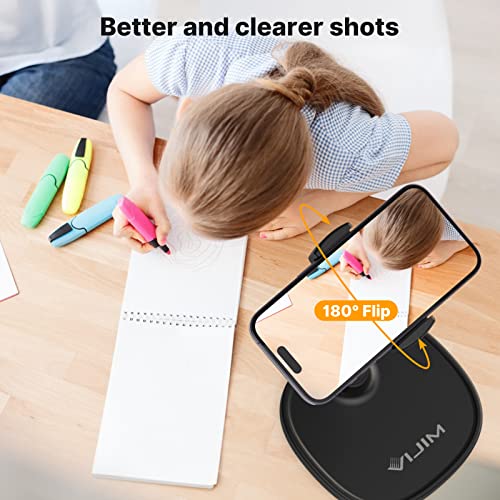 ULANZI Verstelbare Mobiele Telefoonhouder - Multi-hoek Bureauhouder, compatibel met iPhone 14, 13, 12, 11 Pro Max, Galaxy, Huawei, Xiaomi, Redmi - Afbeelding 5