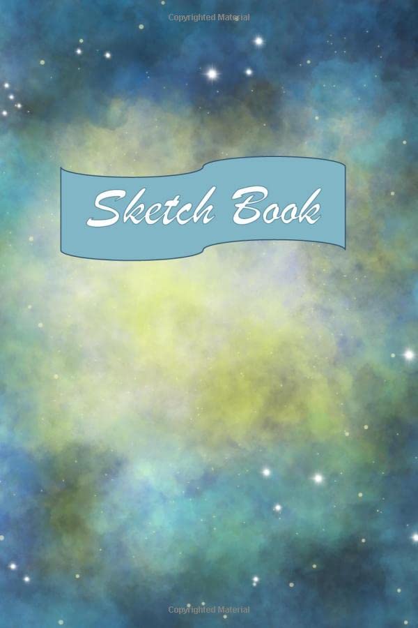 Sketch Book: Sketch Pad For Drawing, Doodling Writing | Sketchbook For Use With Gel Pens & Markers | Galaxy Inspired Gifts
