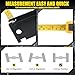 Tallew Wheel Alignment Tool Kit with Imperial Tape Measure, Heavy Duty Toe Alignment Plates, Stainless Steel Automotive Tool Kit Without Removing Calipers for Most Cars, Trucks and Suvs