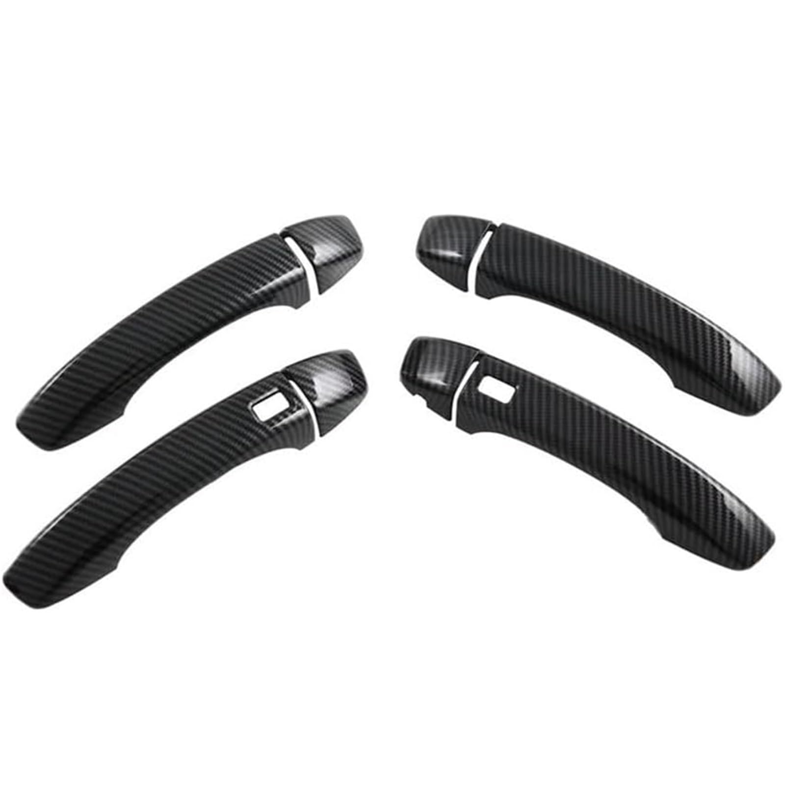 Poignée de porte extérieure gauche en carbone pour MG ZS HS 2024