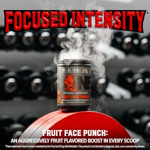 Image of Zone Pre-Workout Powder, Fruit Punch, 30 Servings