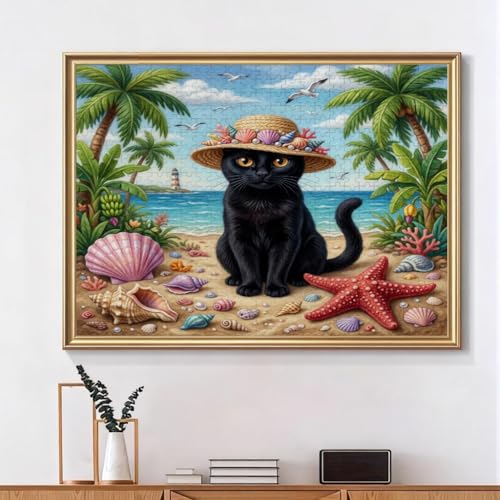Rompecabezas de madera de gato Bombay de 500 piezas para adultos 5