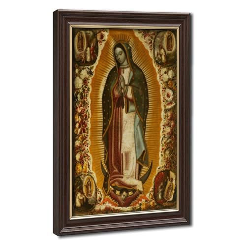 Toile Notre Dame de Guadalupe pour salon décoration murale vintage suspendue pour bureau