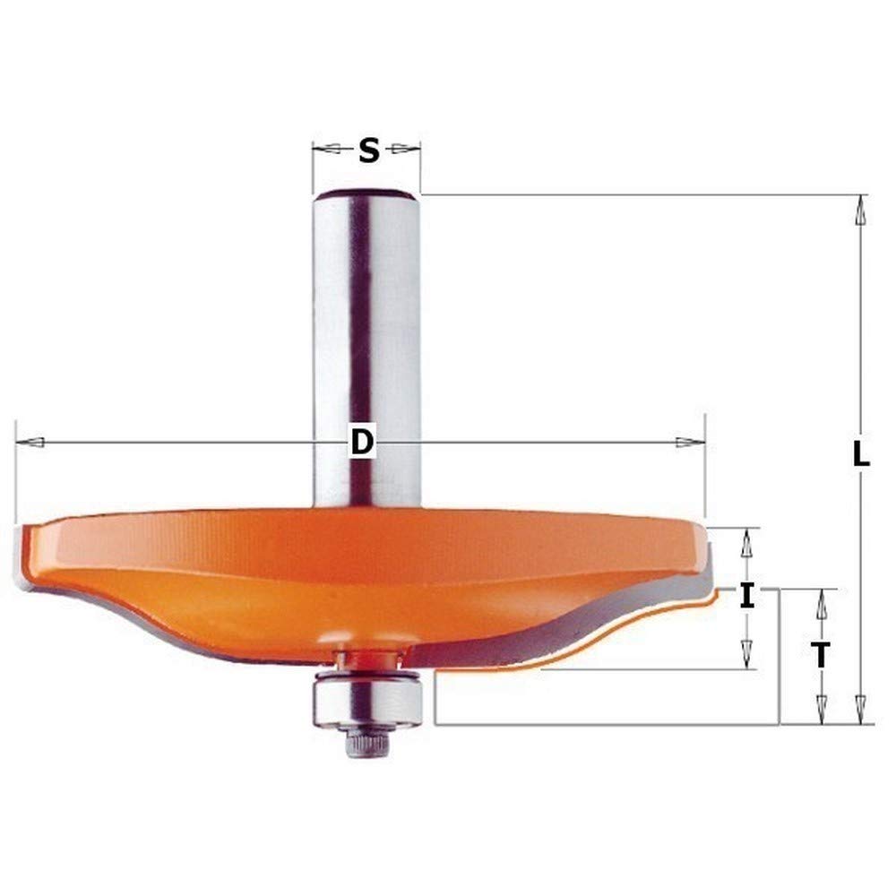 CMT 990.501.11 FRESA ANTINE ORIZ.C/CUSC.HM S=12 D=82.5X15 (A)