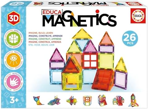 Educa - Magnetics | Juego Educativo de construcción 3D magnético ...