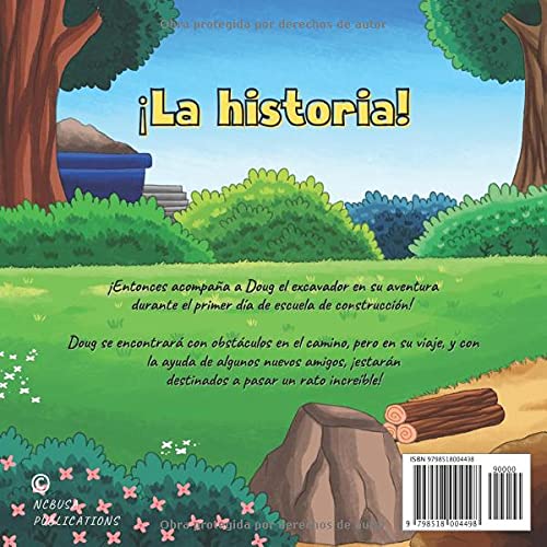 Miniatura 2 de Doug El Excavador Va a la Escuela de Construcción Un Divertido Libro Ilustrado para Niños de 2 a 5 Años (Spanish Edition)