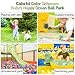 ‌100Pcs Ball Pit Balls, Soft Plastic Ball Pit Balls for Kids, Phthalate & BPA Free, Crush Proof Plastic Play Balls, Assorted Colors Play Balls for Ball Pit, Play Tent, & Party Decorations‌