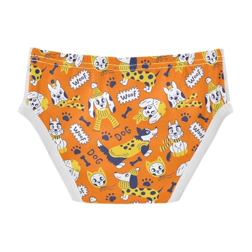 Cotton Little Boys Briefs Soft Cartoon Dog Toddler Underwear2